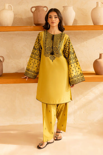 BATIK-2PC SEQUIN LAWN EMBROIDERED SHIRT WITH SEQUIN LAWN EMBROIDERED TROUSER-DPC-3480